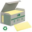 Bloc de notes 100% reciclades.
Bloc de 100 fulls de color groc original. 
Mida...