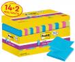 Bloc de notes POST-IT Super Sticky adhesiu superfort apte per a totes les superf...