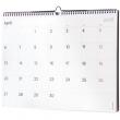 Wall Planner A3, enquadernat amb espiral i ganxo 
per penjar a la paret. Casell...